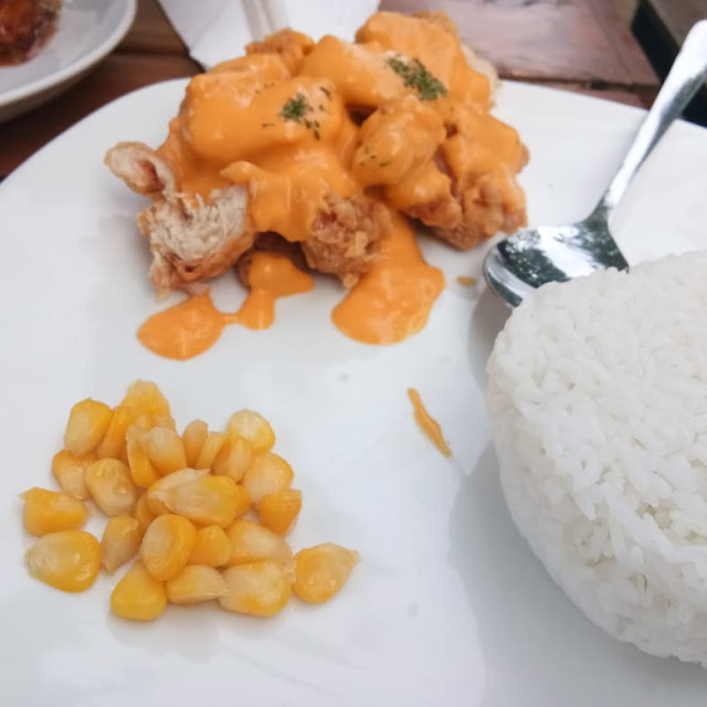 Chicken Rice Volcano
