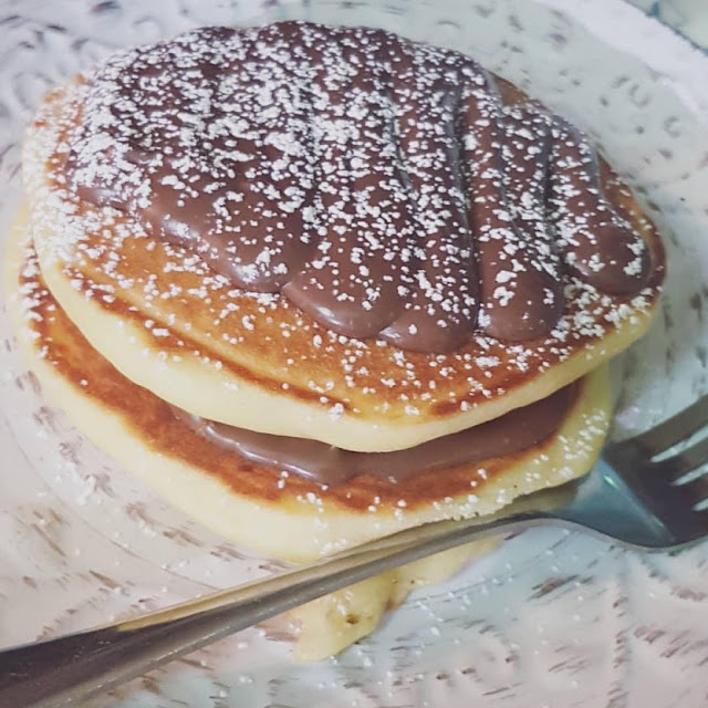 Pancakes Con Nutella