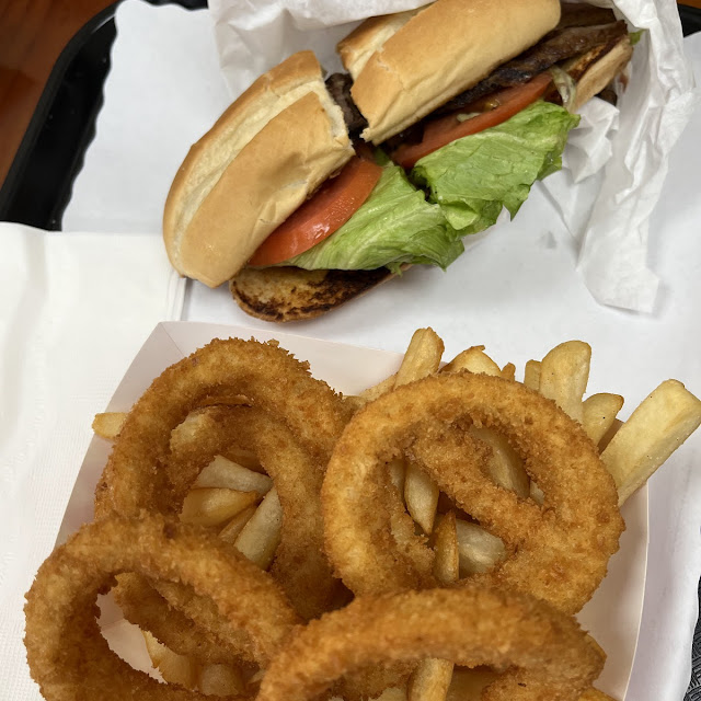 1 2 Fries & 1 2 Onion Rings