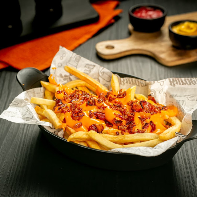 Fritas Com Cheddar E Bacon