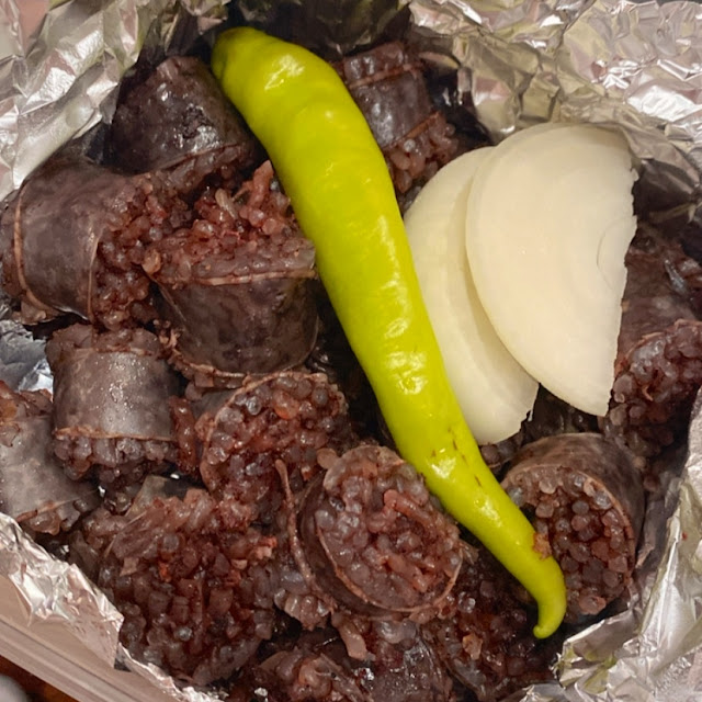Soondae Korean Blood Sausage