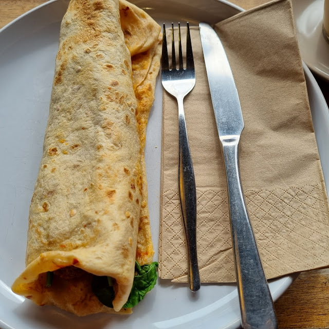 Meatball Roti Wrap