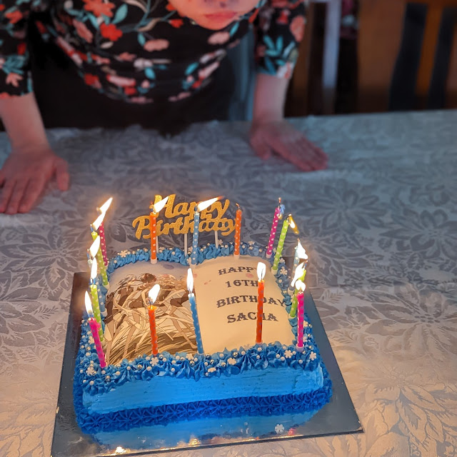Birthday Cake Made by Caffe 126 and It Was Devine