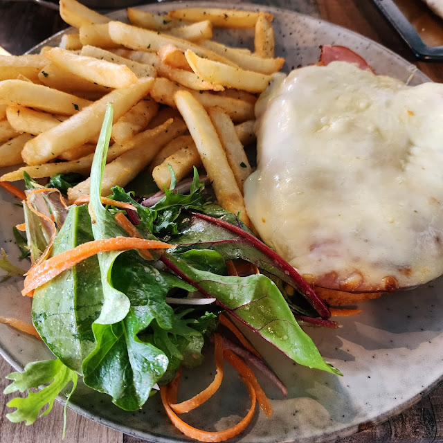 Creamy Mushroom Chicken Parma
