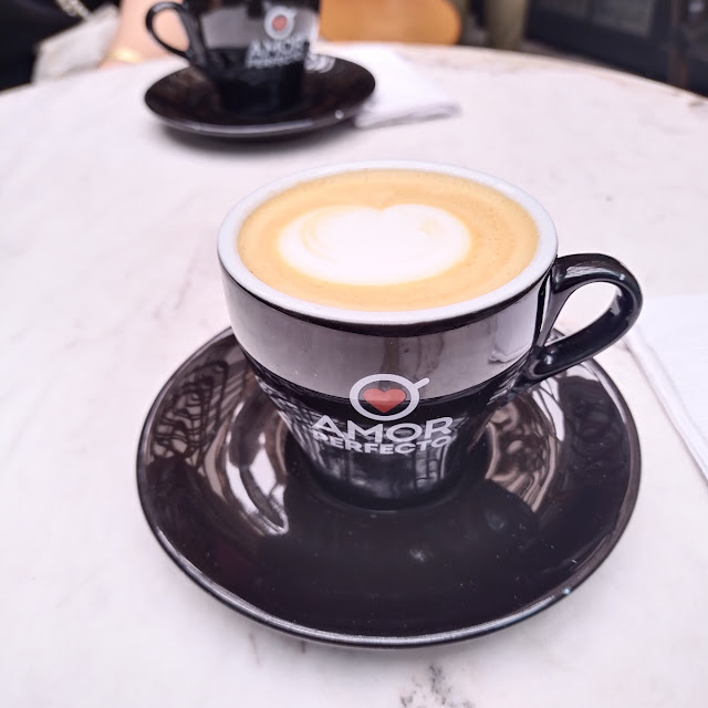 Latte Preparado Con Amor Perfecto