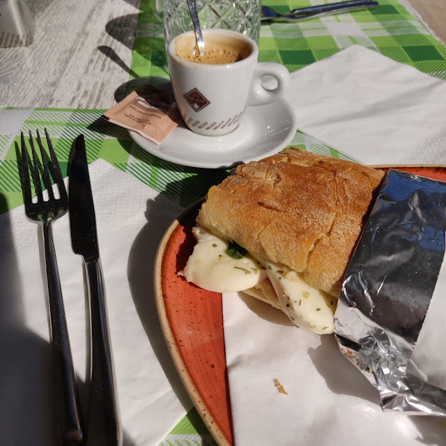 Macchiato Tomato And Cheese Sandwich