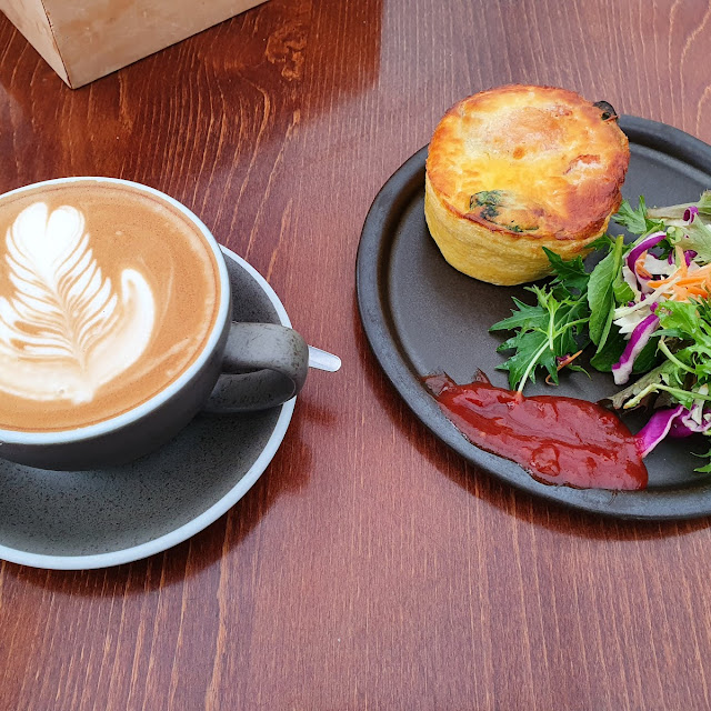 Flat White and Salmon Frittata