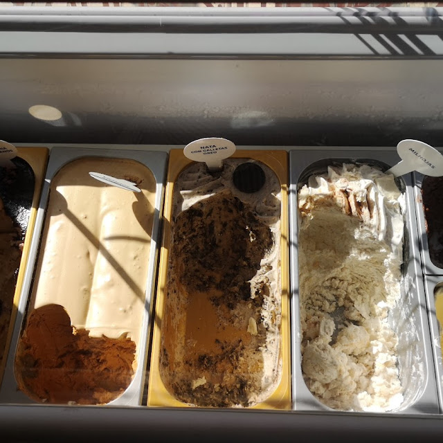 Carta de Helados Variados