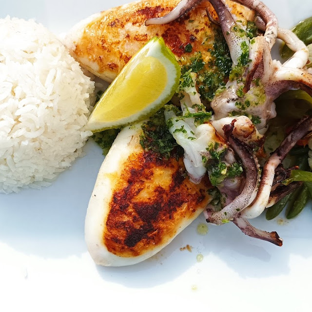 Calamars À la Plancha