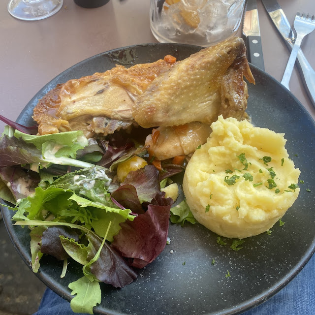 Chicken with Mashed Potatoes
