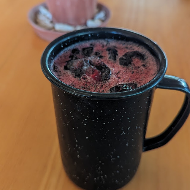 Agua de Jamaica-canela