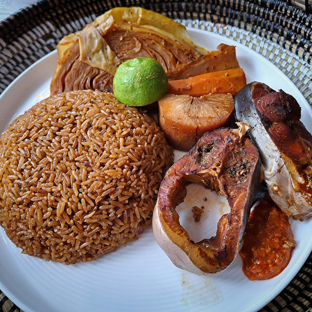 Riz Et Poisson Du Jour