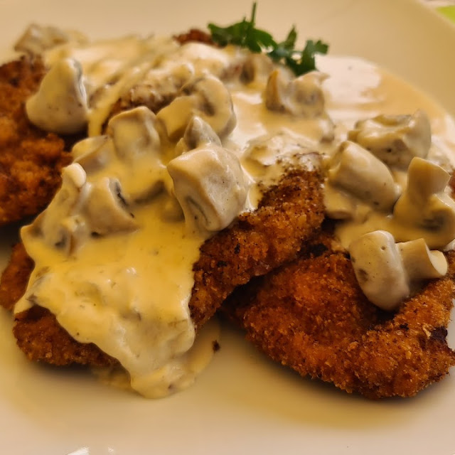 Champignon Rahmschnitzel
