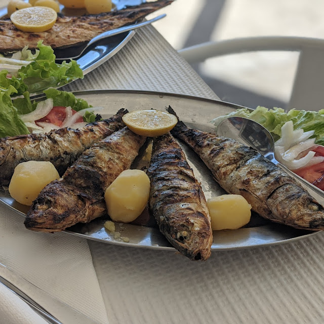 Sardinas A la Brasa