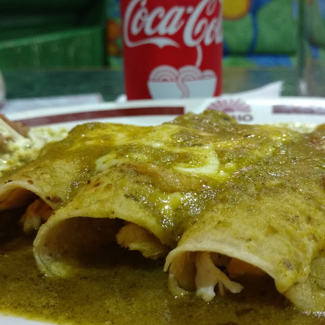 Enchiladas Verdes