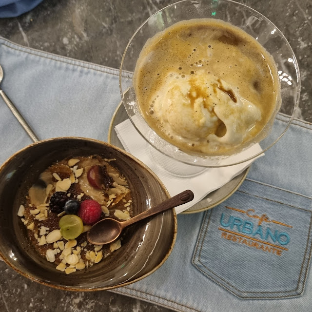 Creme Brulee de Chocolate Y Affogato