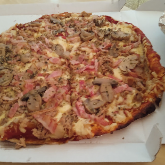 Pizza de Atún Behicon Y Champiñones