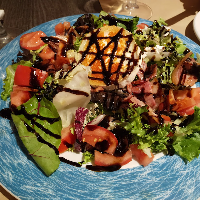 Ensalada de Rulo de Cabra