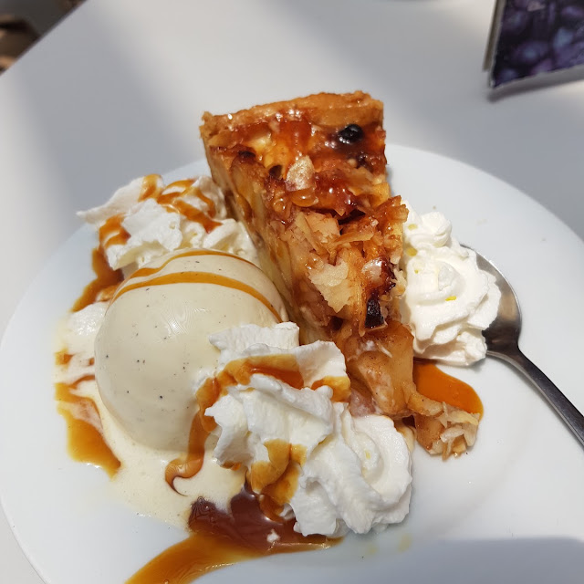 Apfelstrudel with Ice Cream