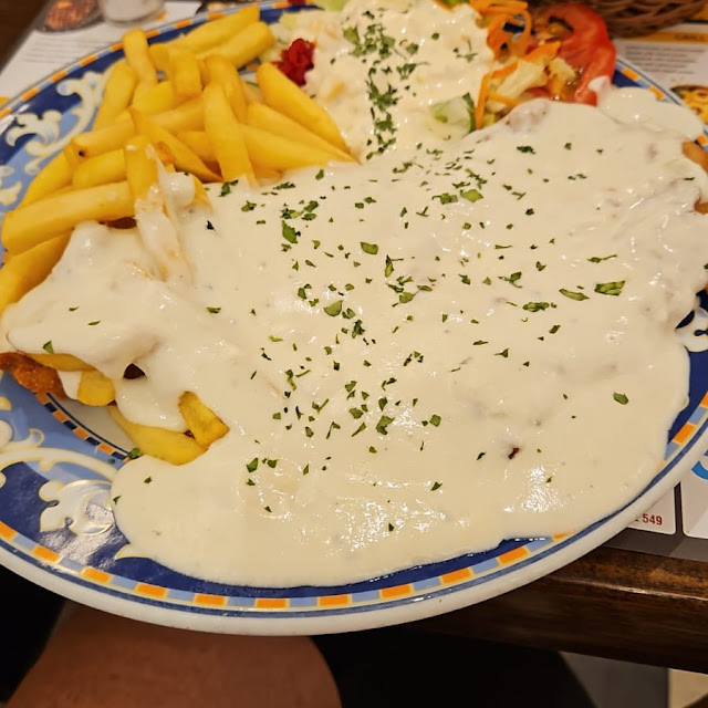 Schnitzel Mit Pfeffer Sauce Escalope de Cerdo A la Pimienta