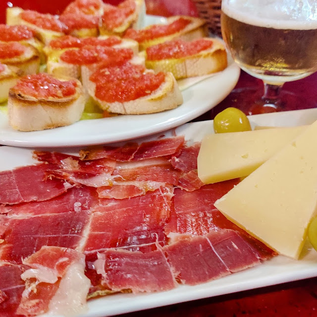 Iberian Ham and Bread with Tomato