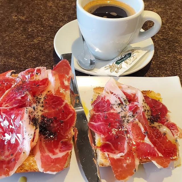 Tostadas de Jamón Ibérico