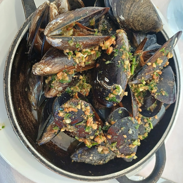 Mejillones A la Brasa