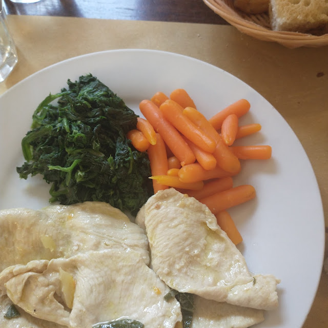Petto Di Pollo Con Spinaci E Carote