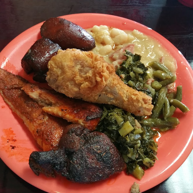 Blackened Catfish and Sides