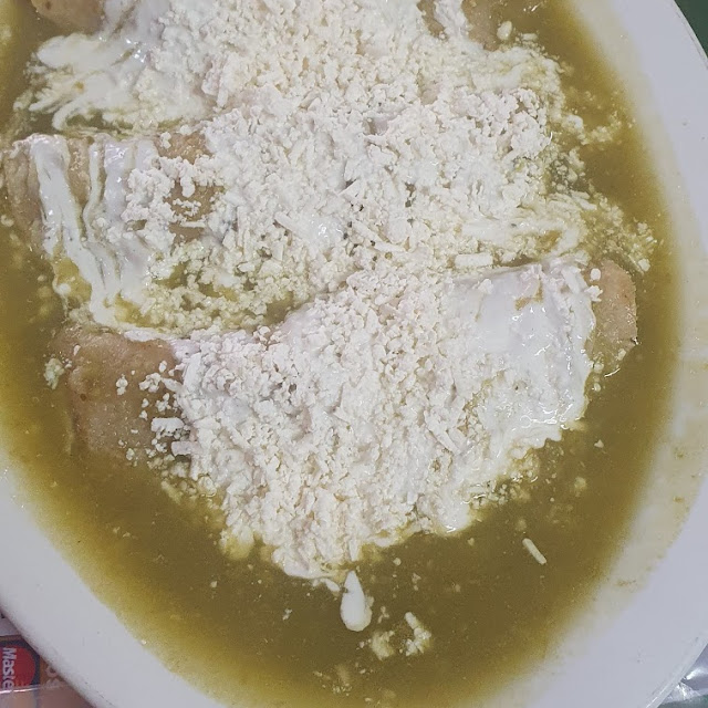 Enchiladas Verdes