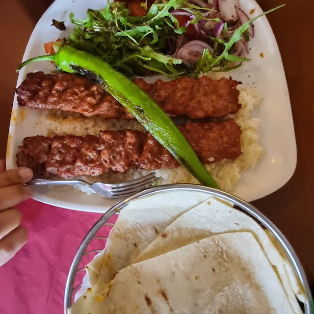 Adana Kebab Platter