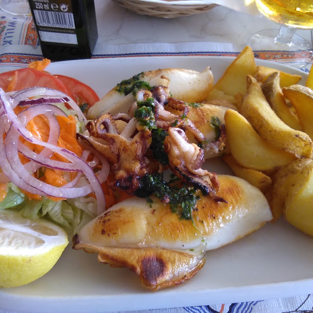 Calamares A la Plancha