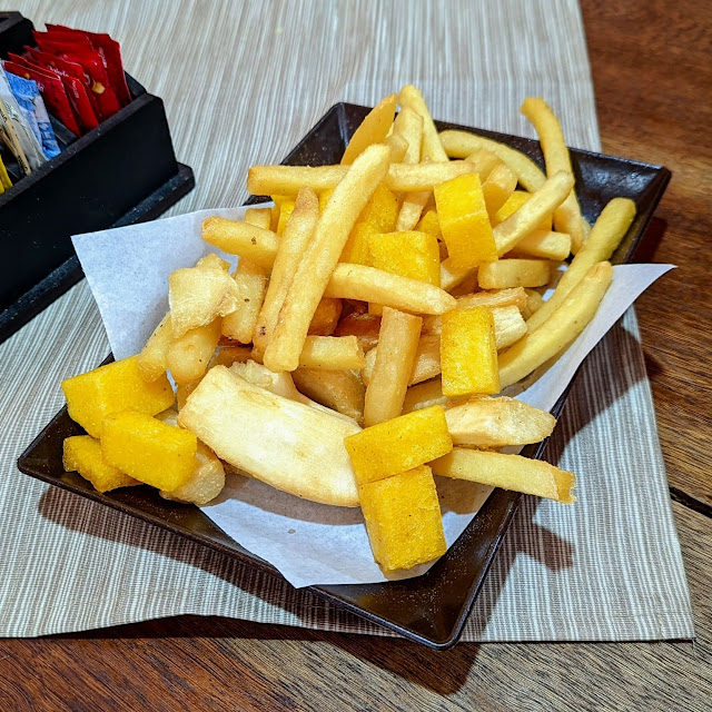 Batata Frita Com Polenta