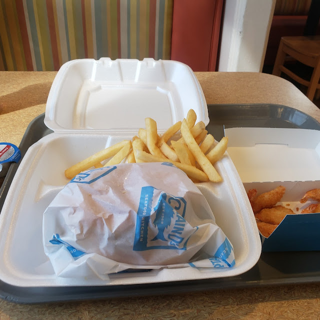 Spicy Flounder Sandwich