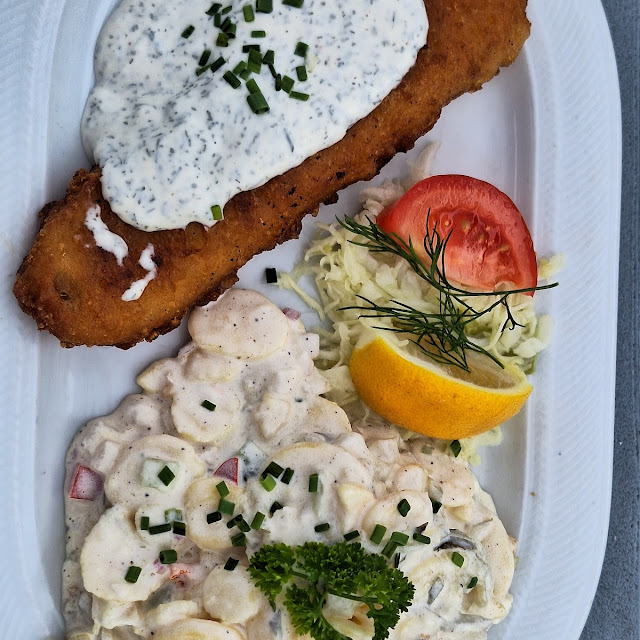 Backfisch Mit Kartoffelsalat