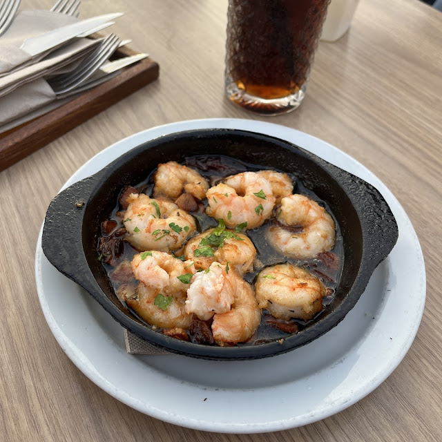 Prawns in Garlic Oil