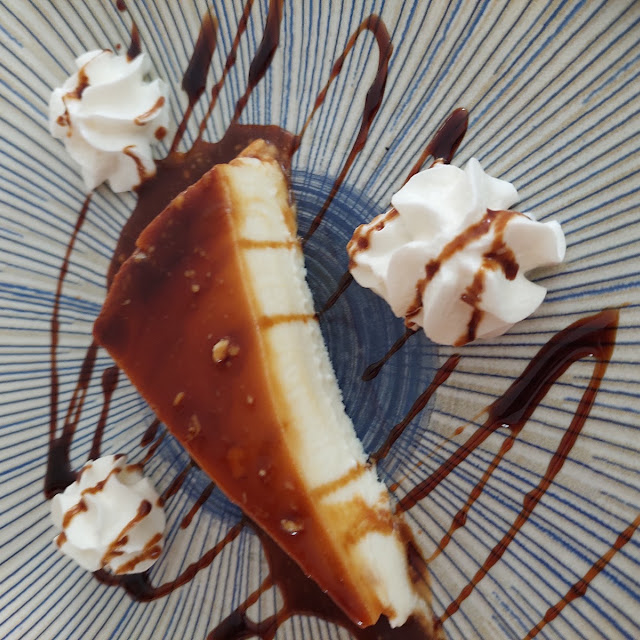 Flan Con Nata Y Caramelo