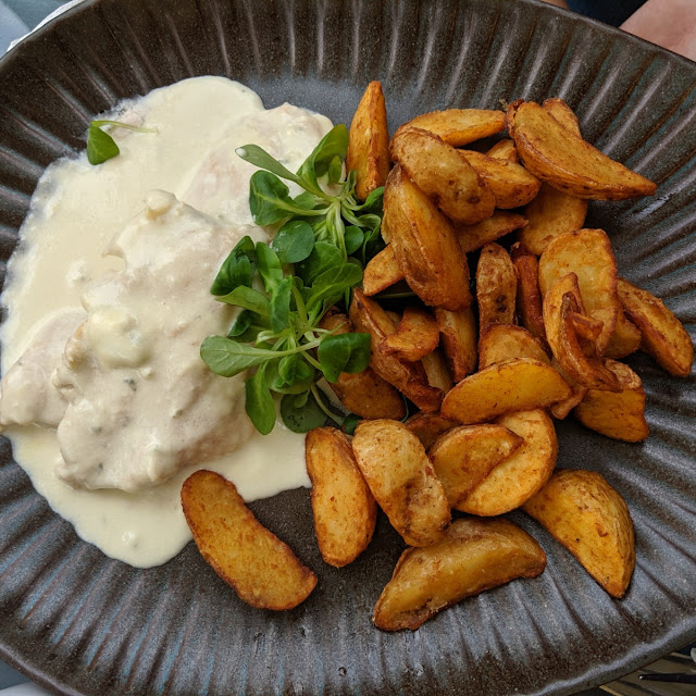 With Potato Wedges