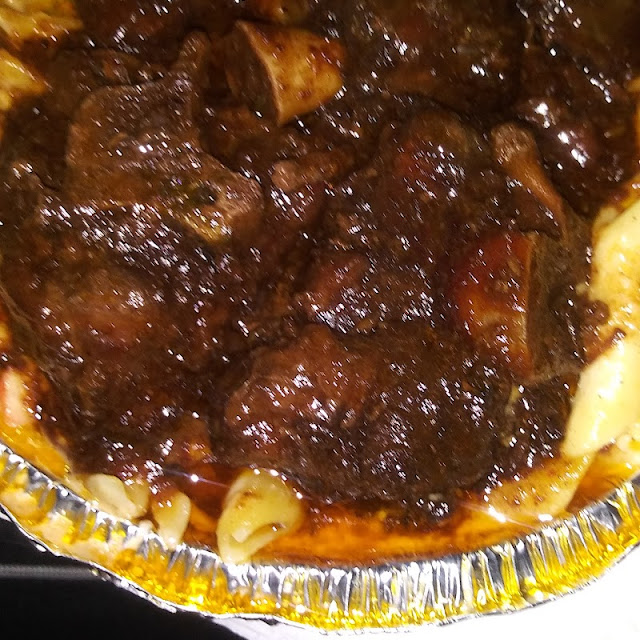 Oxtail Stew and Rasta Pasta