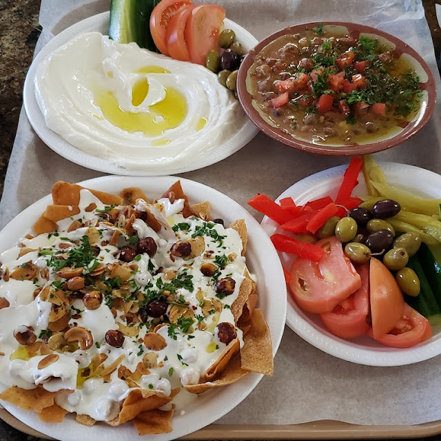 Homos and Falafel