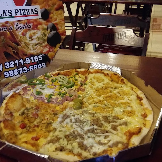 Pizza Frango Real Atum Real Portuguesa & Camarão