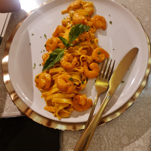 Pasta Con Camarón