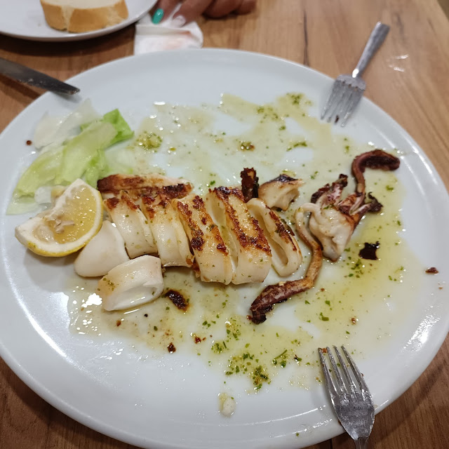 Calamar Plancha