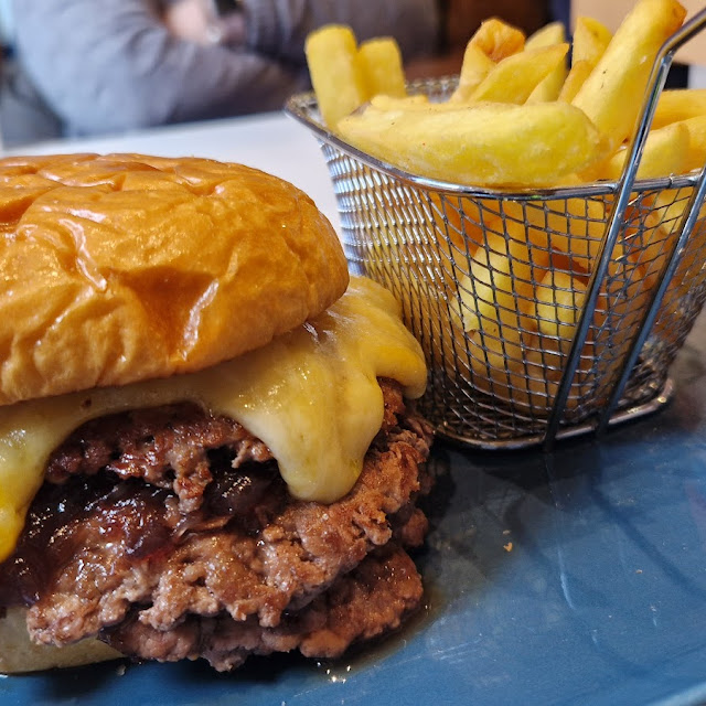 Hamburguesa Smash la Gran Via