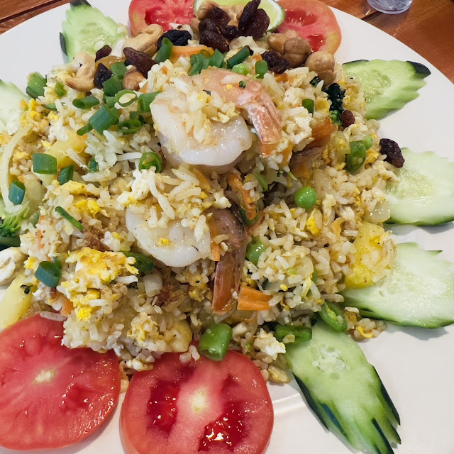 Pineapple Fried Rice with Shrimps