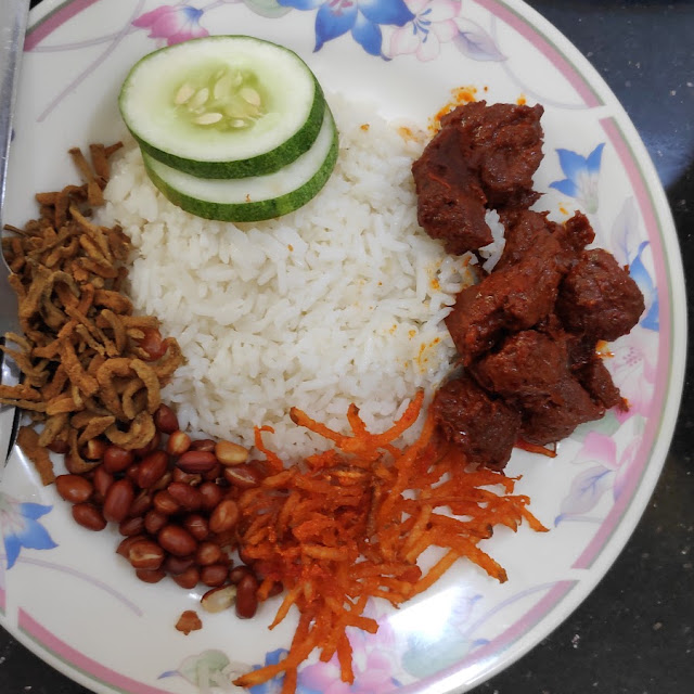 Vegetarian Nasi Lemak