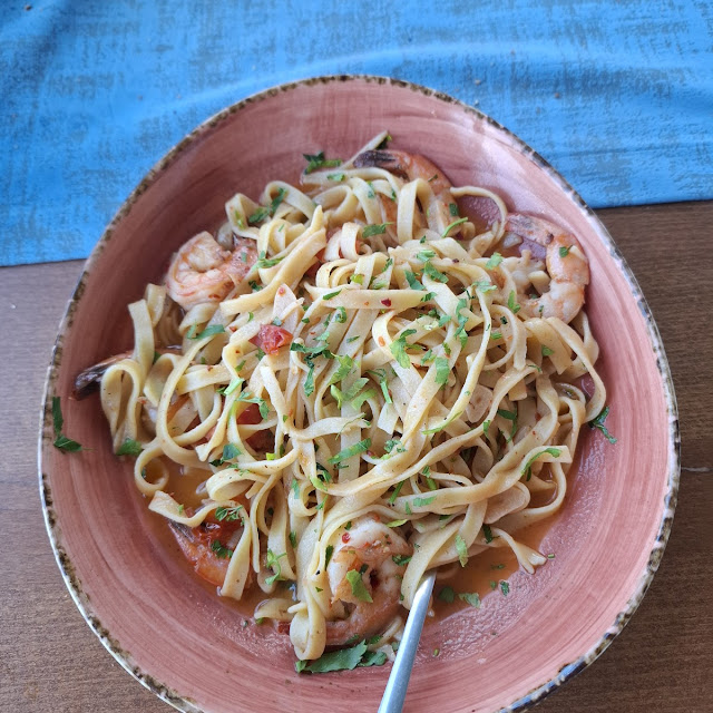 Tagliatelle Cu Creveți
