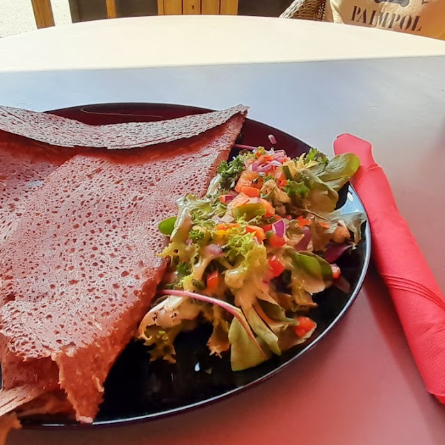 Galette with Ham Cheese and Egg