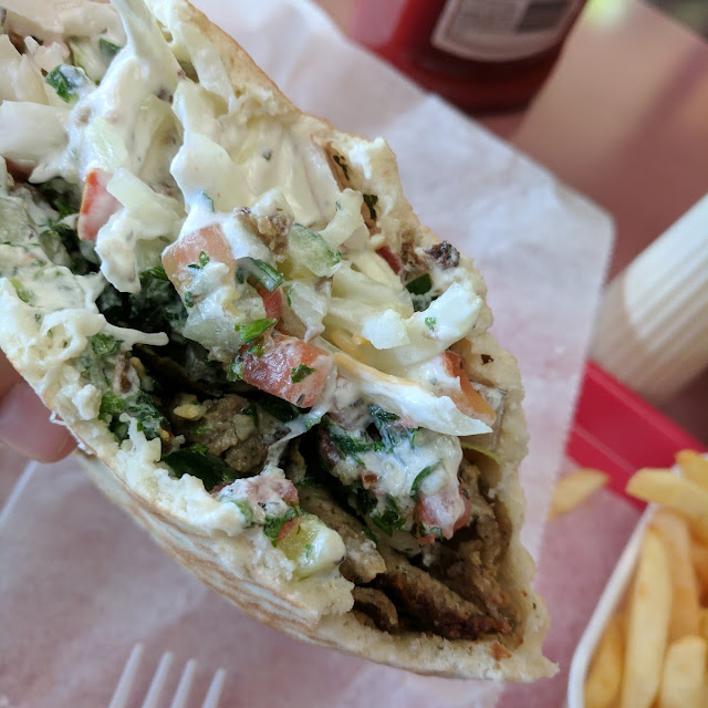 Gyro with Fries