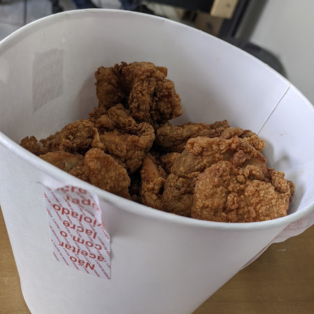 Balde de Frango Frito Médio